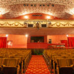 New Mills Art Theatre with the recently installed seats from Theatre Royal Drury Lane